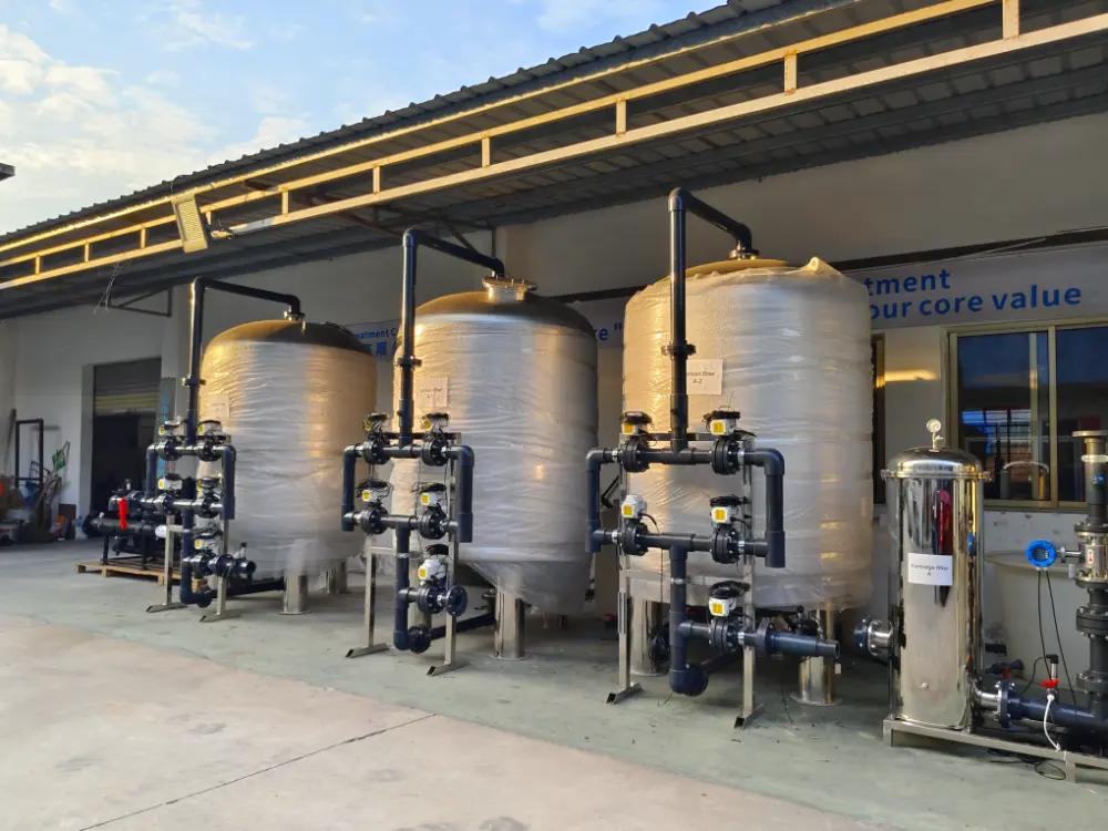Sistema de Filtración de Agua de 108TPH para Uso Industrial